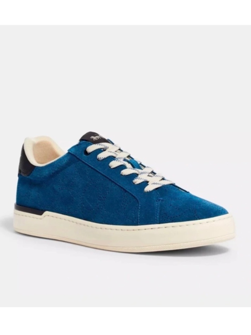 Coach Clip Low Top Sneaker Bright Cobalt SZ 12